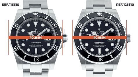 rolex submariner 2020 lug width|rolex submariner size chart.